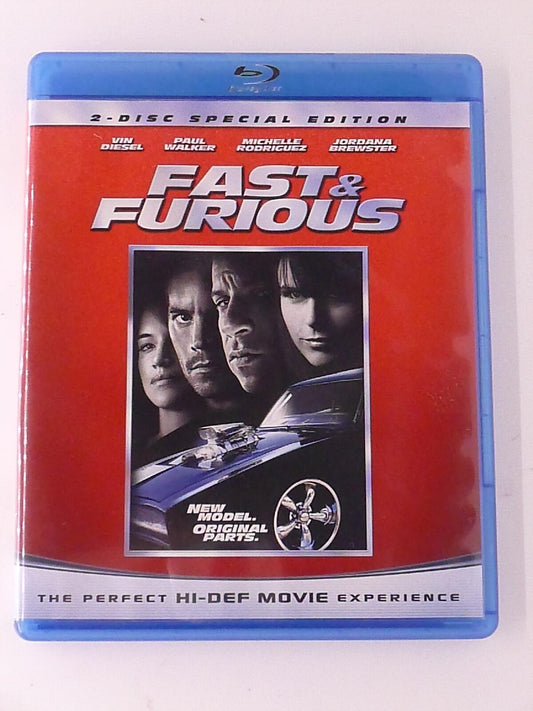 Fast and Furious (Blu-ray, 2-disc special edition, 2009) - J1105