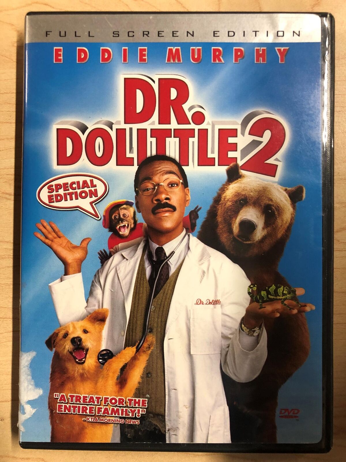 Dr. Dolittle 2 (DVD, Full Screen, Special Edition, 2001) - J1231