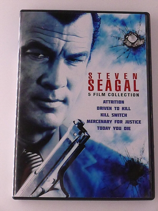 Steven Seagal 5-film - Attrition, Driven to Kill, Kill Switch, M.. (DVD) - K0303