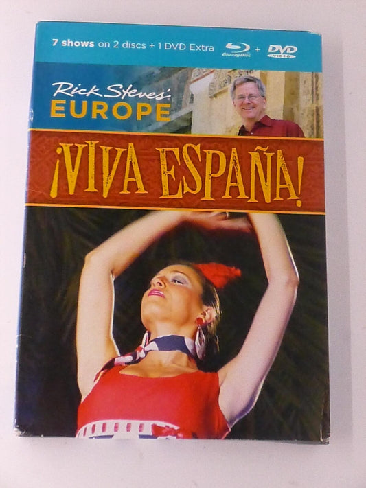 Rick Steves Europe - Viva Espana (Blu-ray, DVD, 7 shows) - J1231