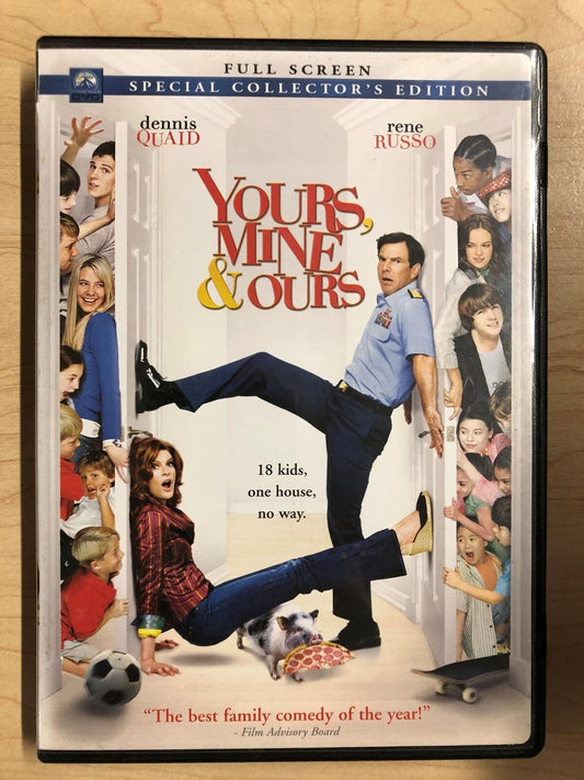 Yours, Mine and Ours (DVD, 2005, Full Frame) - K6
