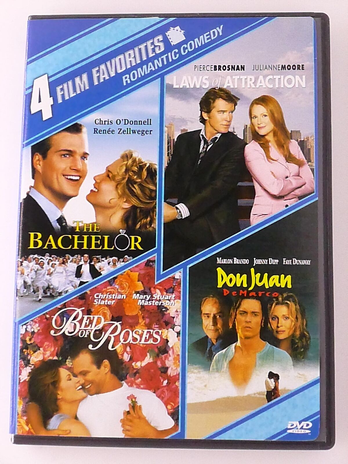 The Bachelor Laws of Attraction Bed of Roses Don Juan DVD 4film  J1022