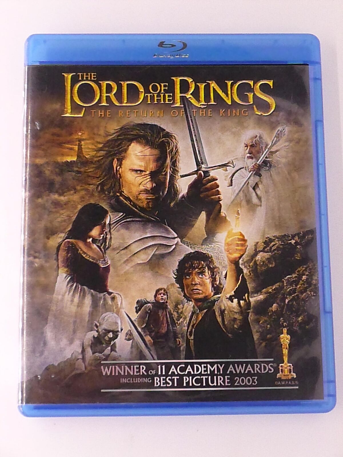 The Lord of the Rings - The Return of the King (Blu-ray, 2003, DVD) - K6