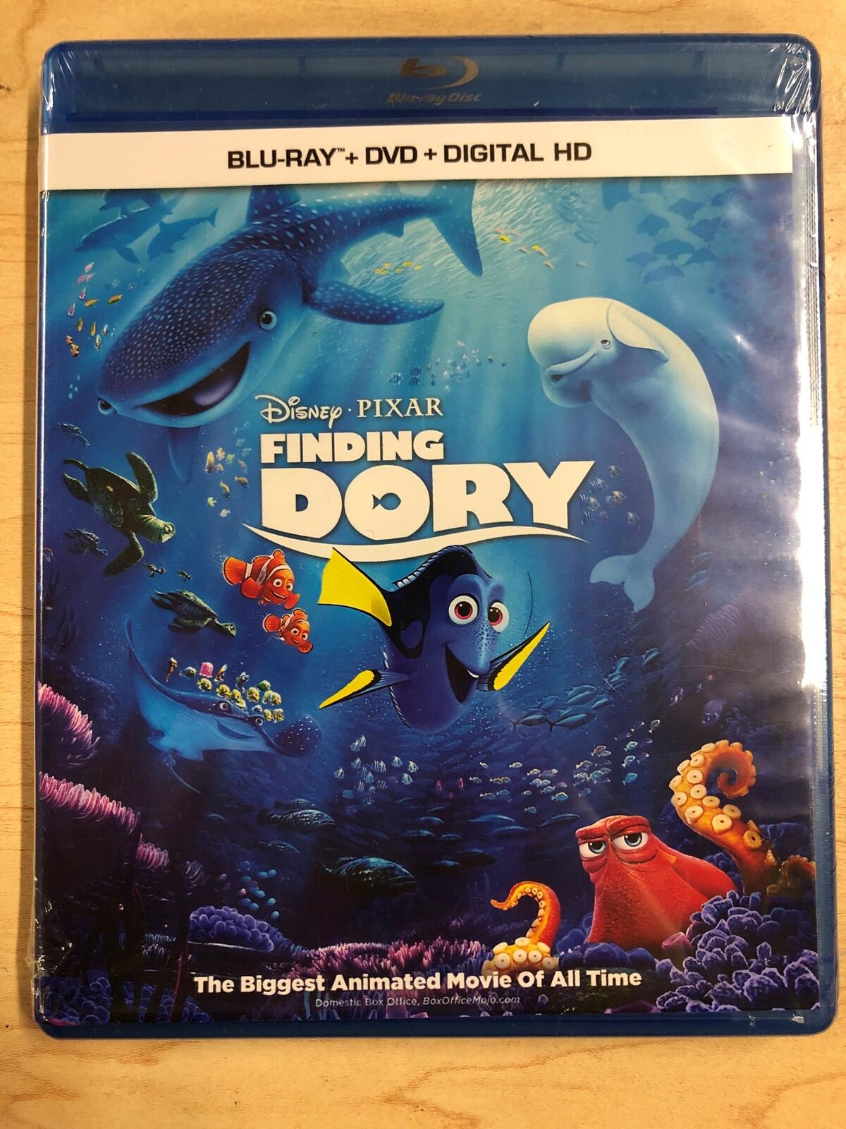 Finding Dory (Blu-ray, DVD, Disney Pixar, 2016) - K6