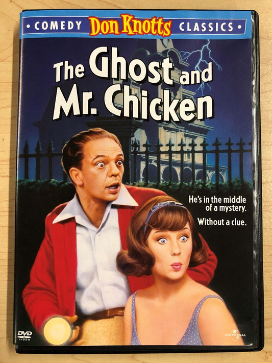 The Ghost and Mr. Chicken (DVD, 1966, Halloween) - K9