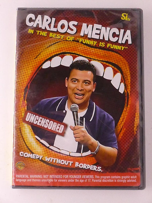 Carlos Mencia in the Best of Funny is Funny (DVD, 2007, uncensored) - NEW24