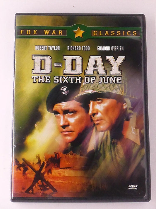 D-Day The Sixth of June (DVD, Fox War Classics, 1956) - J0917
