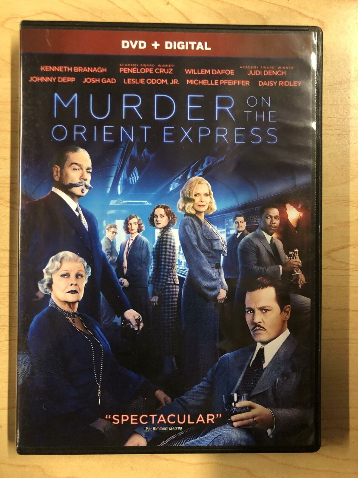 Murder on the Orient Express (DVD, 2017) - K0303