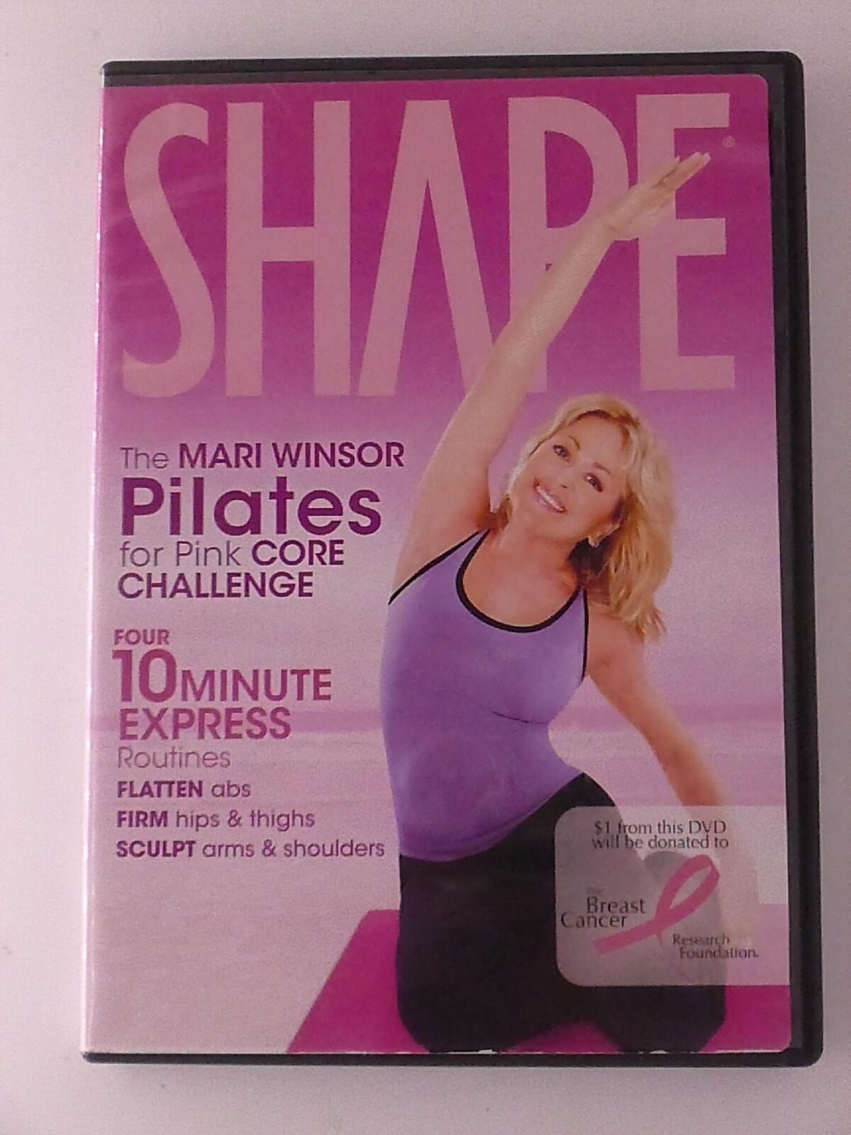 Shape - The Mari Winsor Pilates for Pink Core Challenge (DVD, exercise) - K6