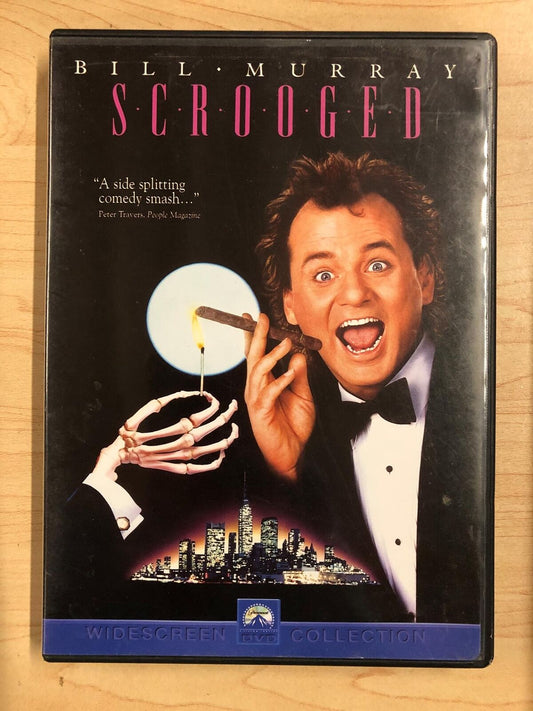 Scrooged (DVD, Christmas, Widescreen, 1988) - J1231