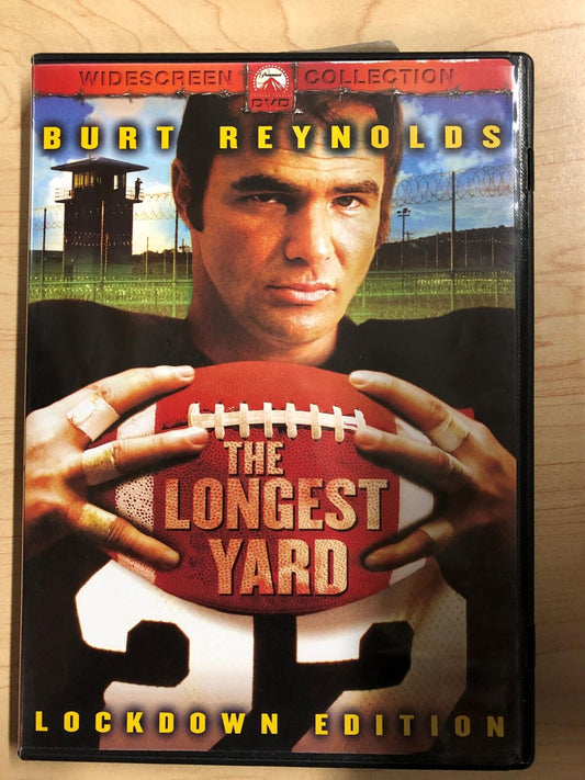 The Longest Yard (DVD, 1974, Widescreen, Lockdown Edition) - K0428