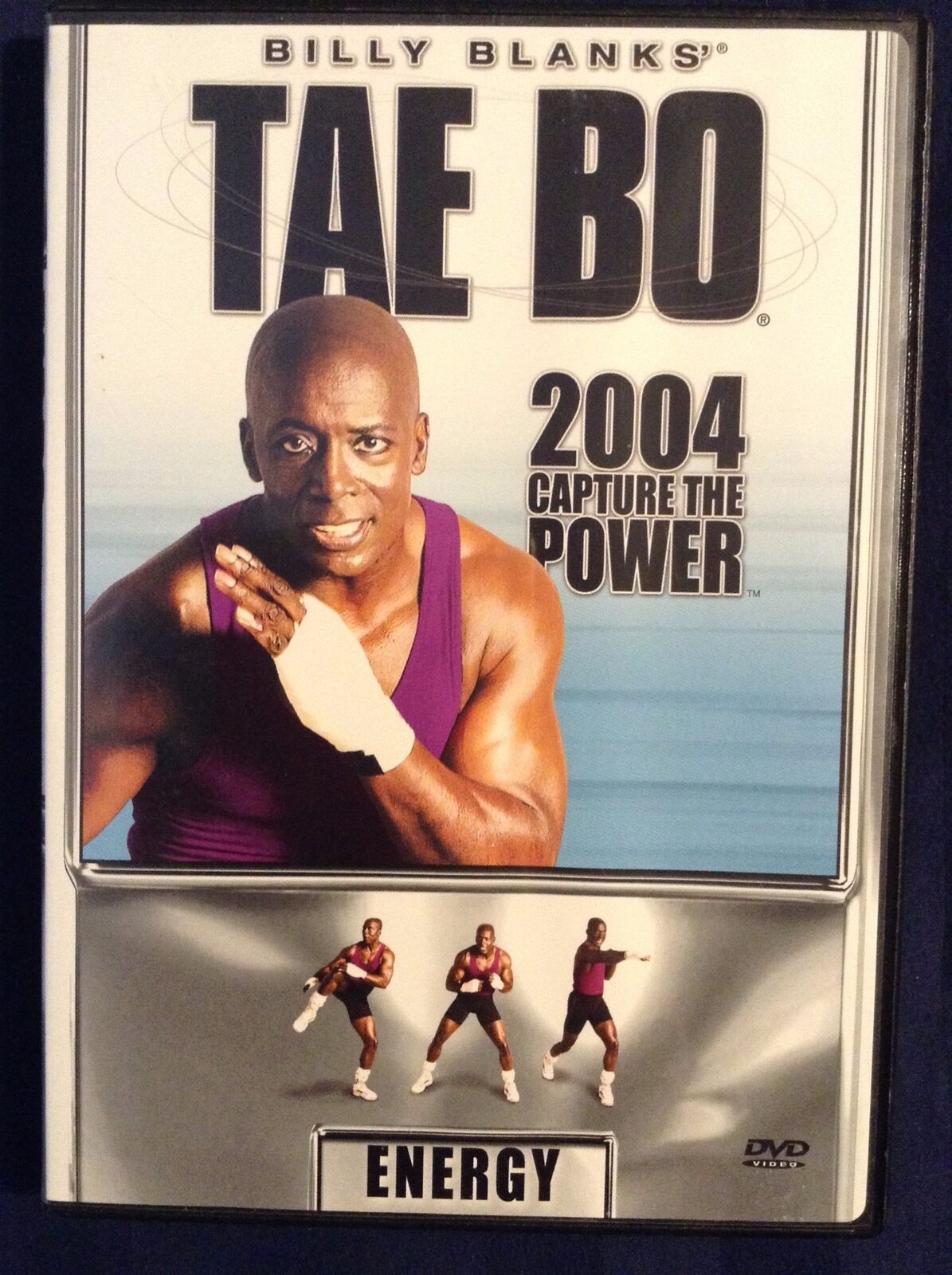 Billy Blanks Tae Bo 2004 Capture the Power, Energy (DVD, exercise, 2003) - K5