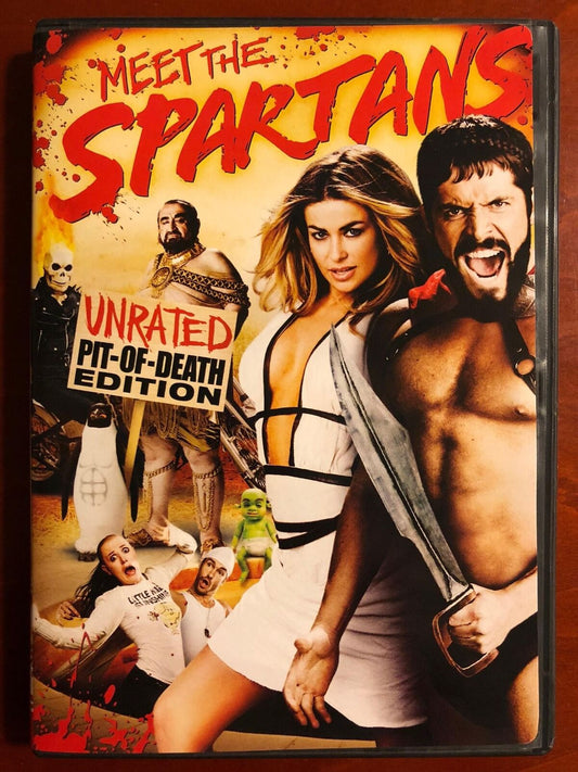 Meet the Spartans (DVD, 2008, Unrated Pit of Death Edition) - K0303