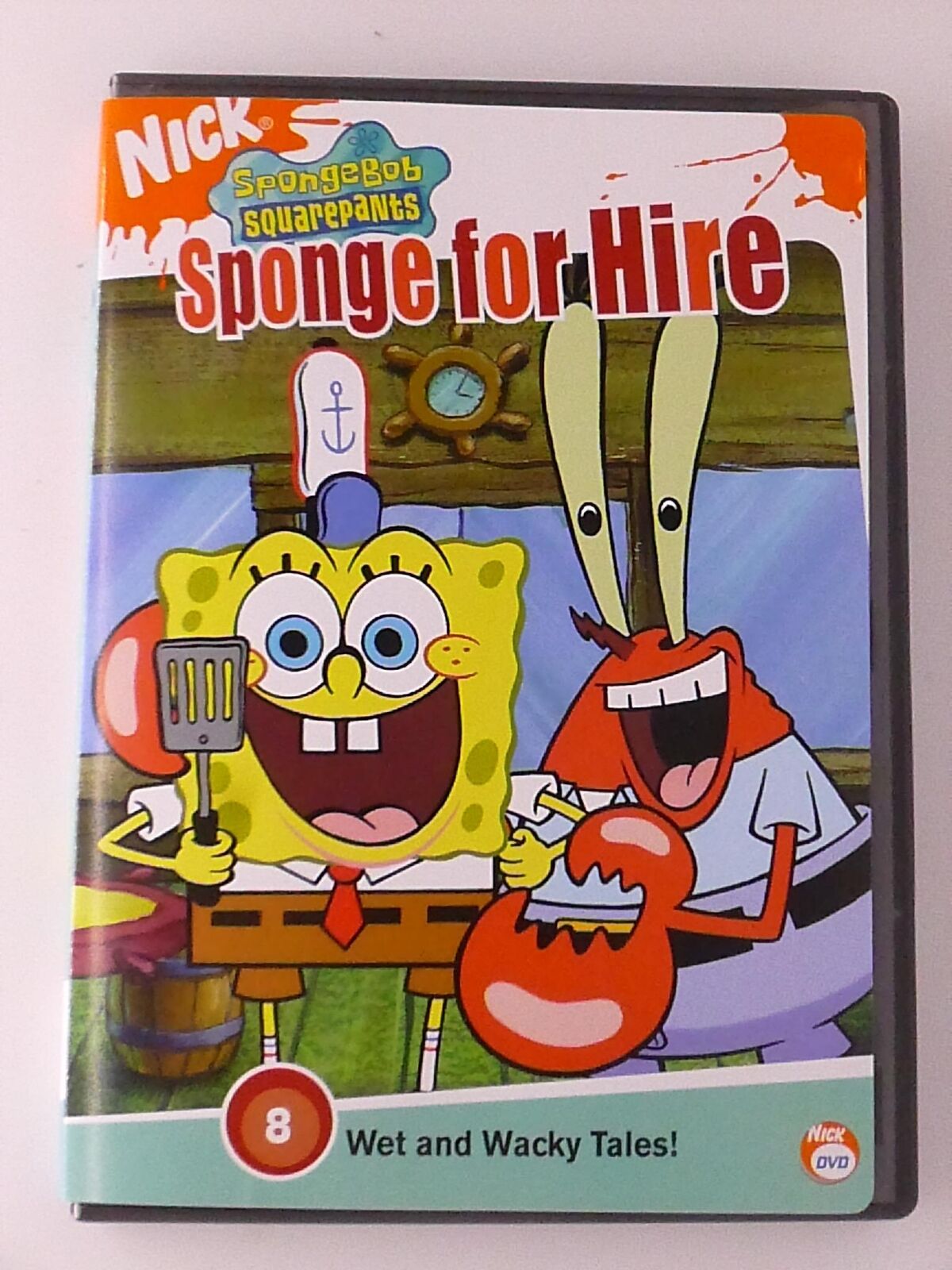 SpongeBob Squarepants - Sponge for Hire (DVD, 8 ep) - K0218