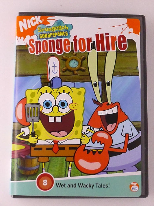 SpongeBob Squarepants - Sponge for Hire (DVD, 8 ep) - K0218