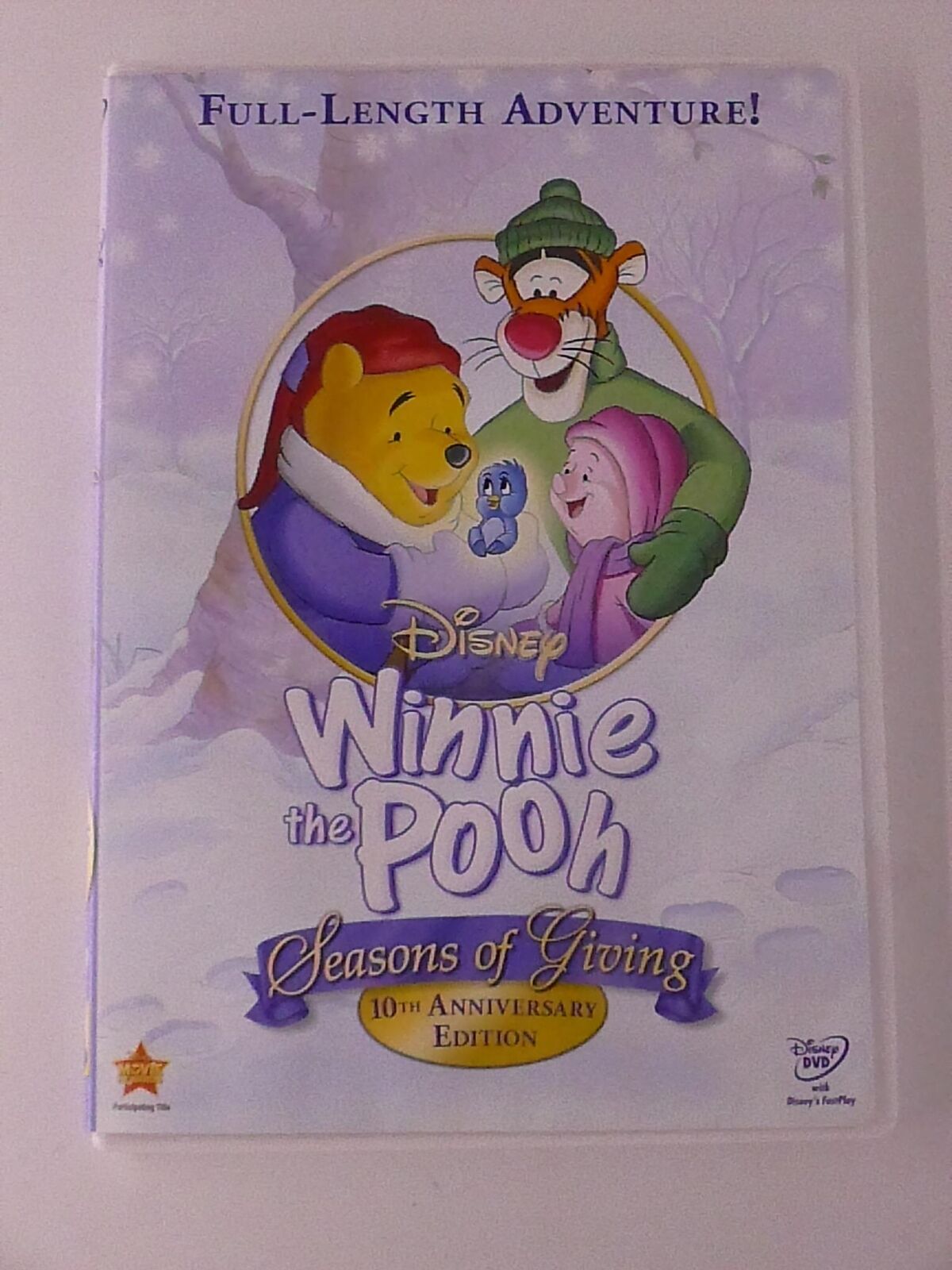 Winnie the Pooh - Seasons of Giving (DVD, Disney, 10 Anniv., 1999) - K0303