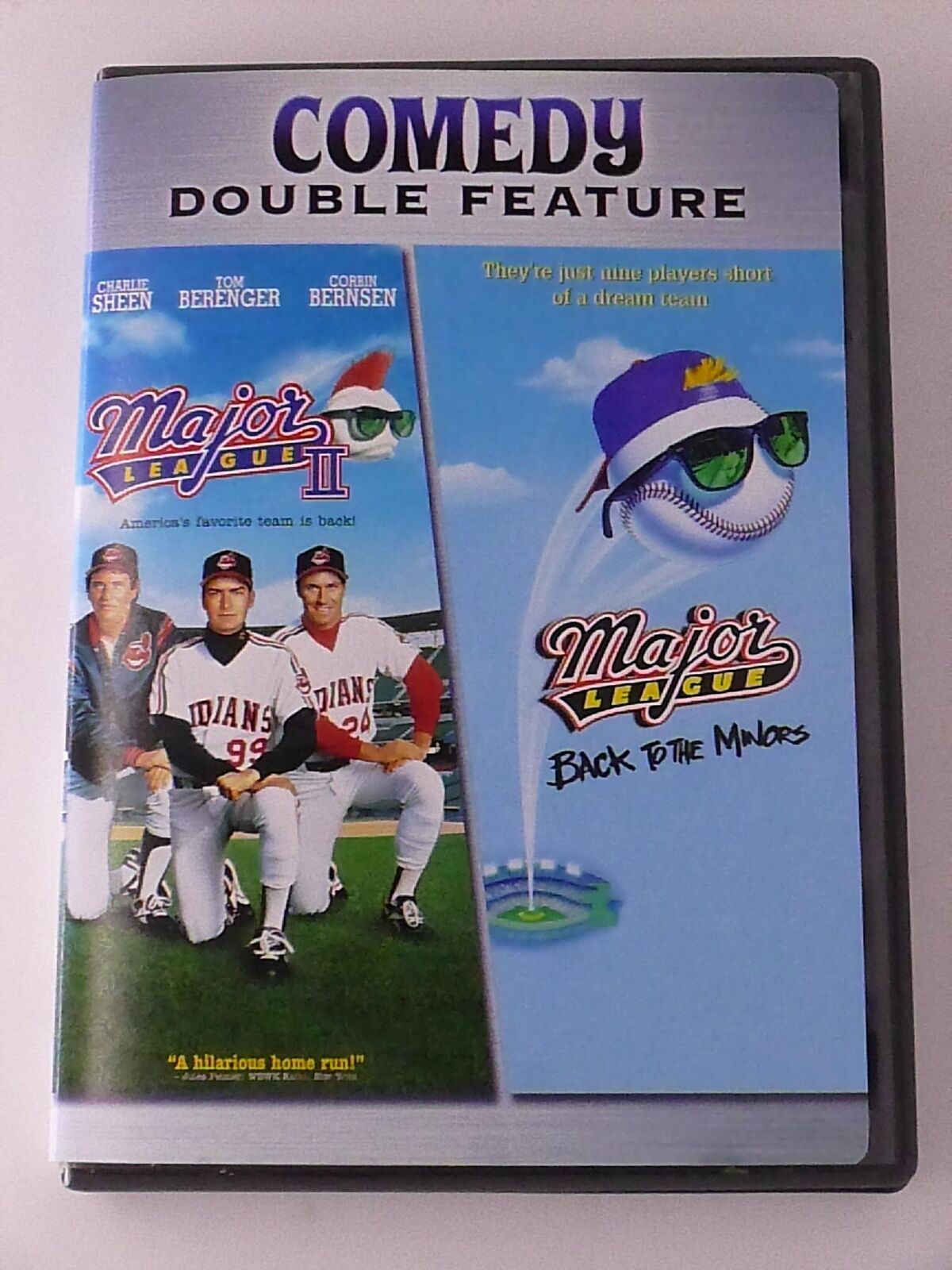 Major League II, Major League Back to the Majors (DVD, double feature) - K6