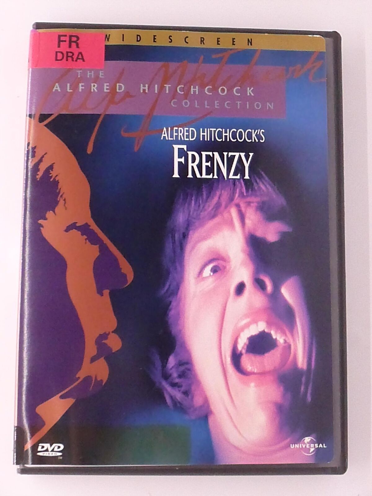 Frenzy (DVD, Hitchcock, 1972, Widescreen) - K0303