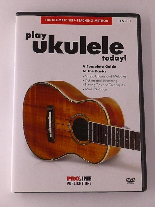 Play Ukulele Today - Level 1 - A Complete Guide to the Basics (DVD) - K0428