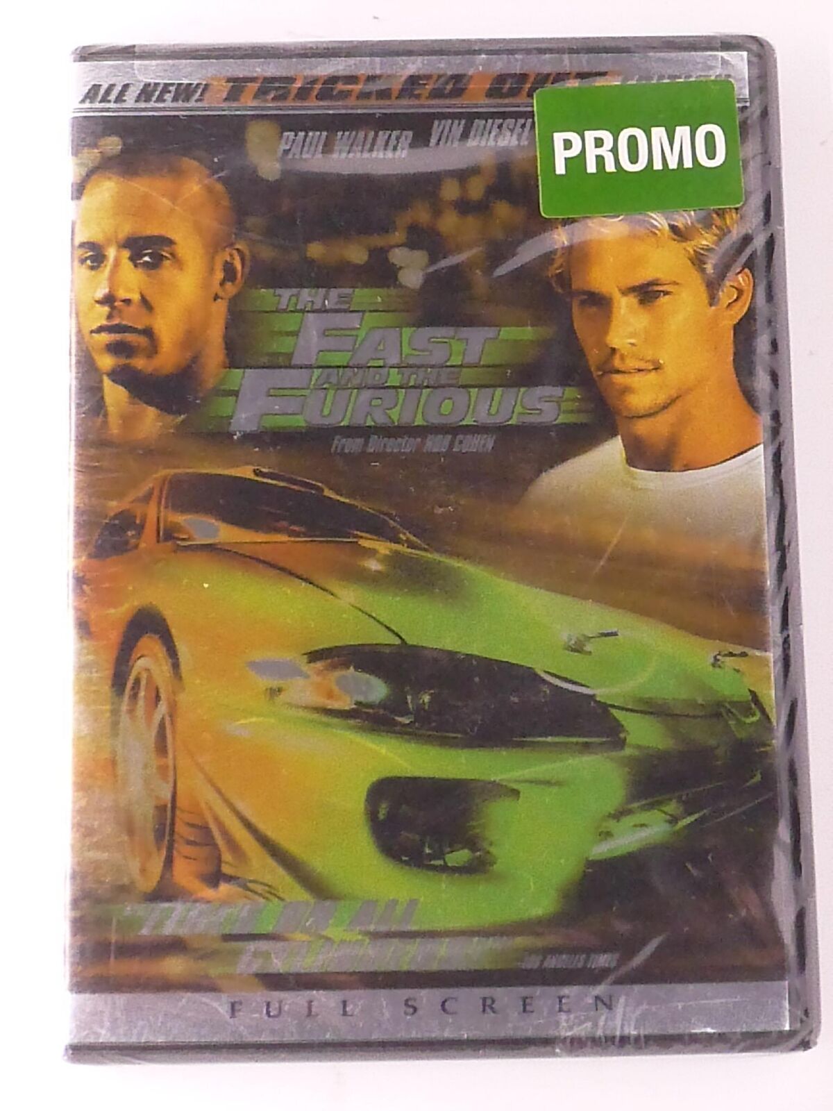 The Fast and the Furious (DVD, Full Screen, 2001) - NEW24