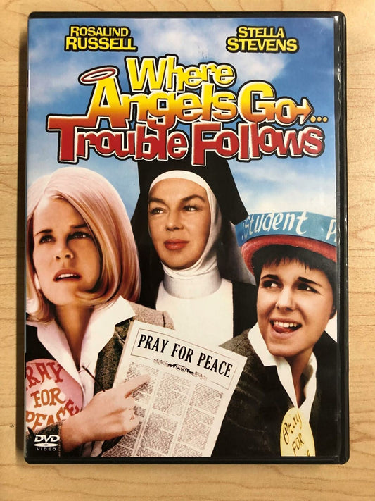 Where Angels Go Trouble Follows (DVD, 1968) - K5