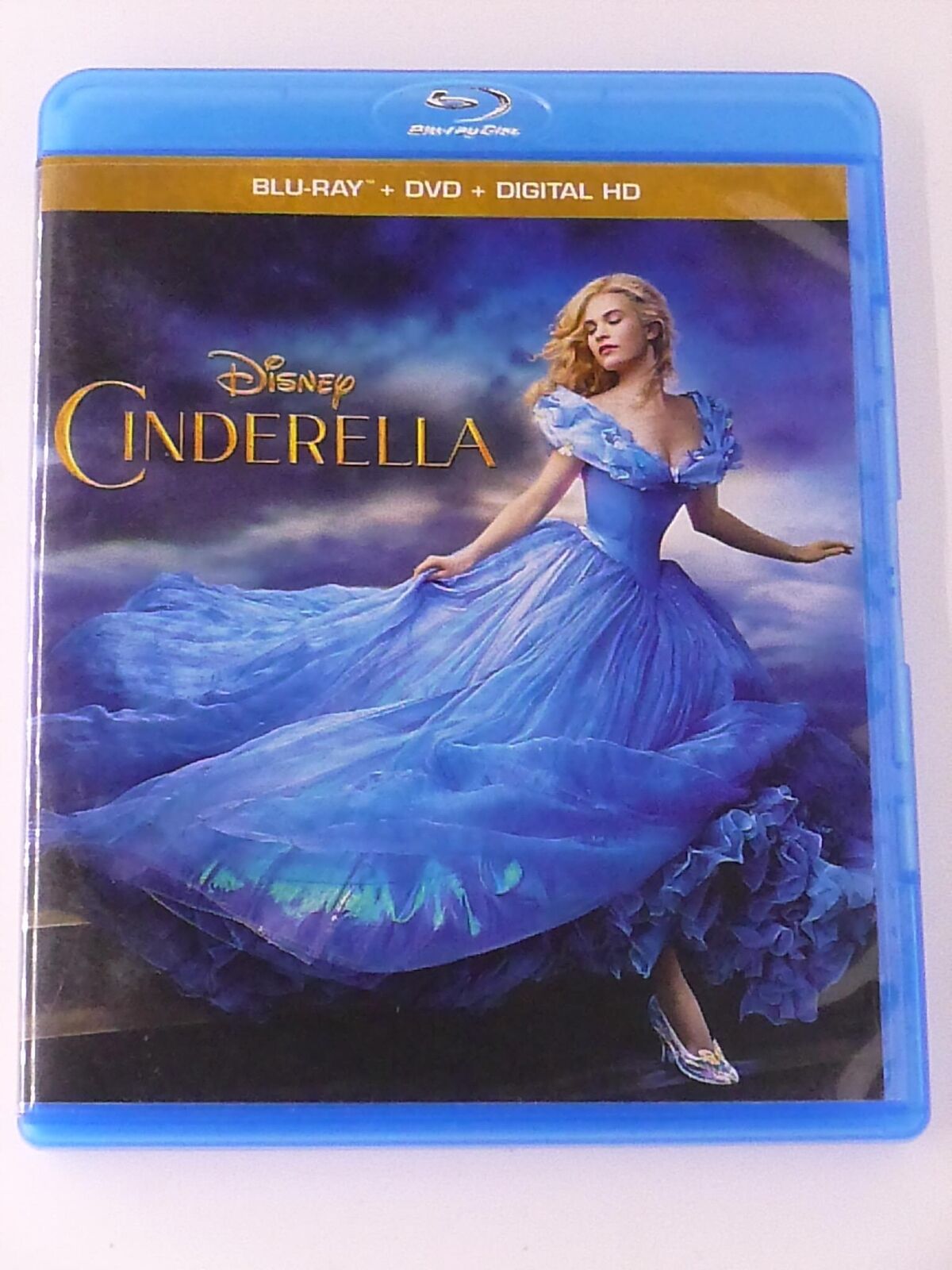 Cinderella (Blu-ray, DVD, Disney, 2015) - K0303