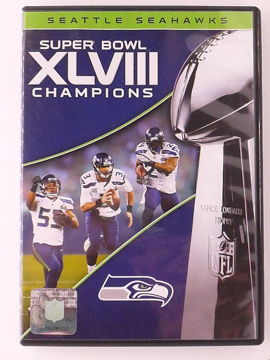 Super Bowl XLVIII Champions - Seattle Seahawks (DVD, NFL Football) - K0428