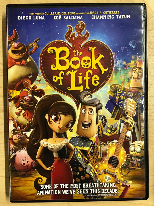 The Book of Life (DVD, 2014) - J1231