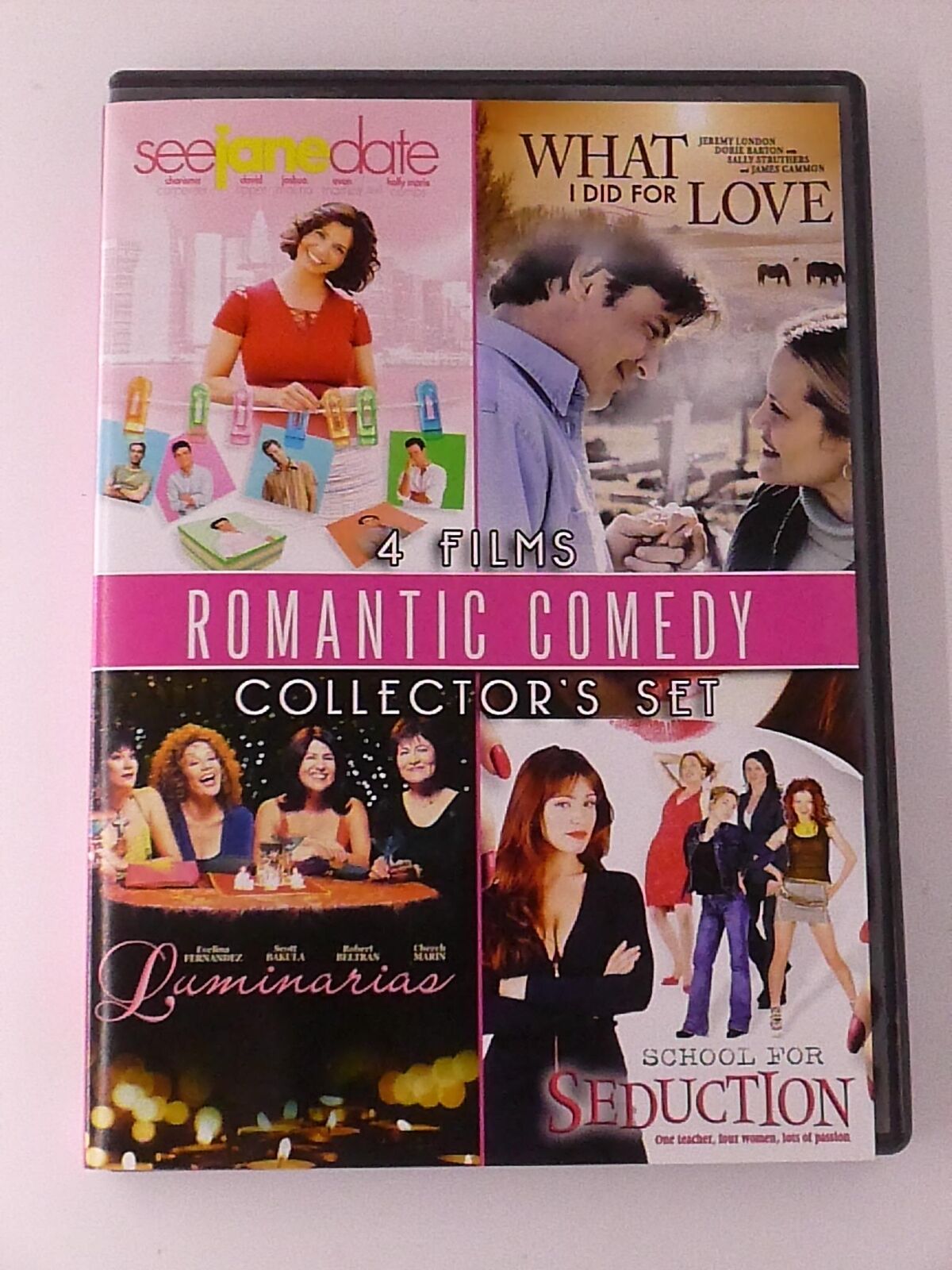 See Jane Date, What I Did for Love, Luminarias, School for.. (DVD, 4-film) - K6