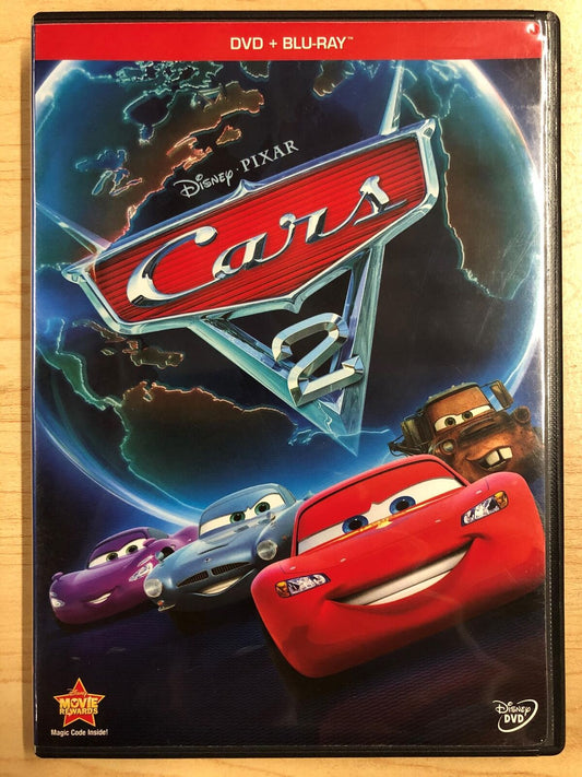 Cars 2 (Blu-ray and DVD, 2011, Disney) - J1231