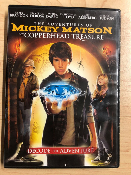 The Adventures of Mickey Matson and the Copperhead Treasure (DVD, 2015) - K0428