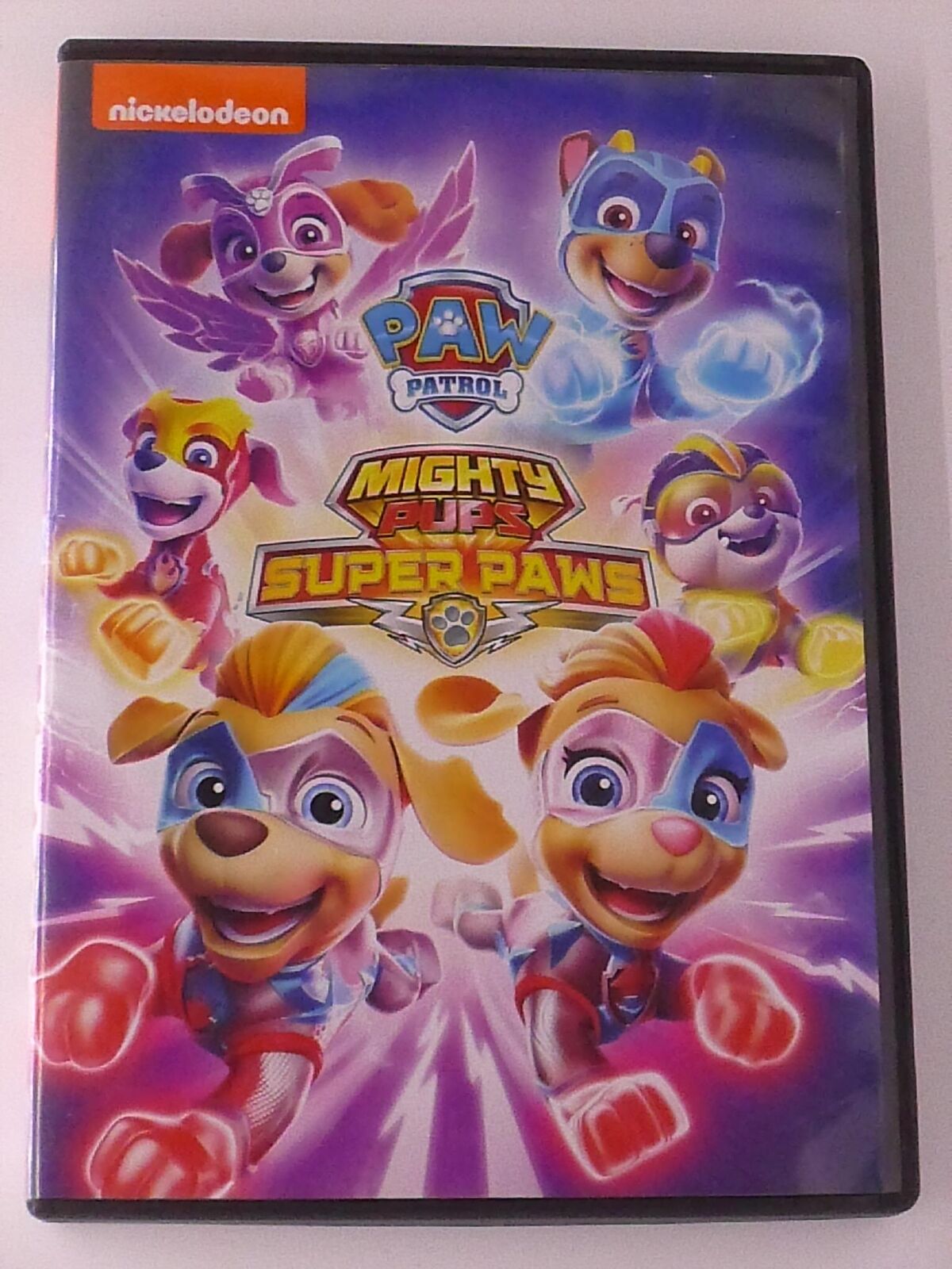 Paw Patrol - Mighty Pups Super Paws (DVD, nickelodeon) - K0303