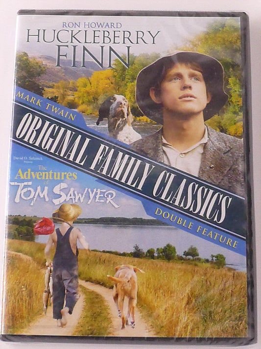 Huckleberry Finn - The Adventures of Tom Sawyer (DVD, double feature) - K0428