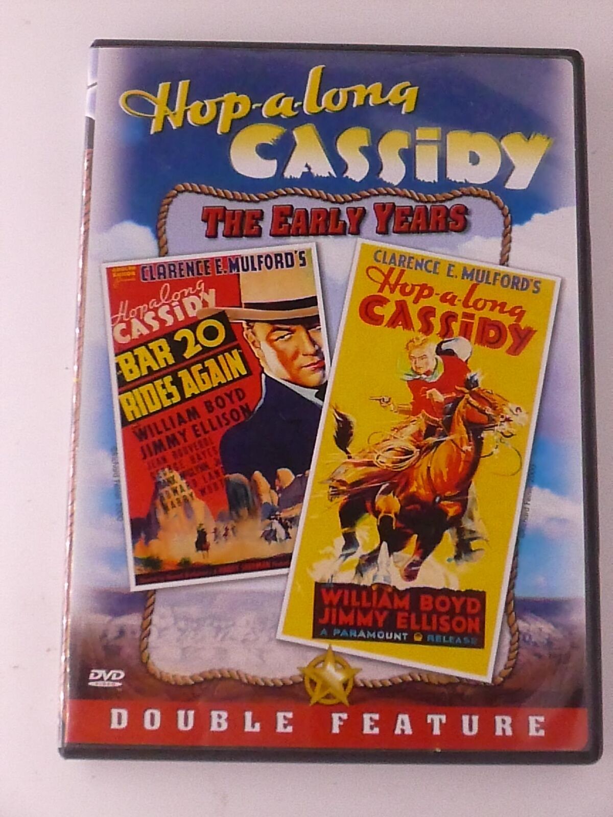 Hop-a-Long Cassidy - Bar 20 Rides Again (DVD, double feature) - K0107