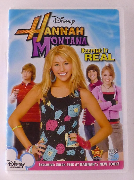 Hannah Montana - Keeping It Real (DVD, Disney) - J0917