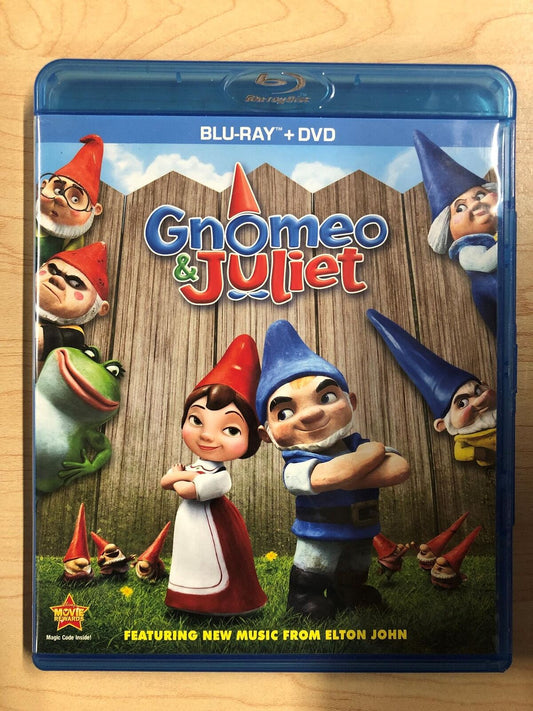 Gnomeo and Juliet (Blu-ray and DVD, 2011) - J1231