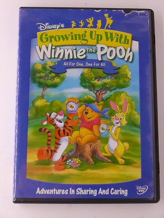 Growing Up With Winnie the Pooh - All For One, One For All (DVD, Disney) - J1231