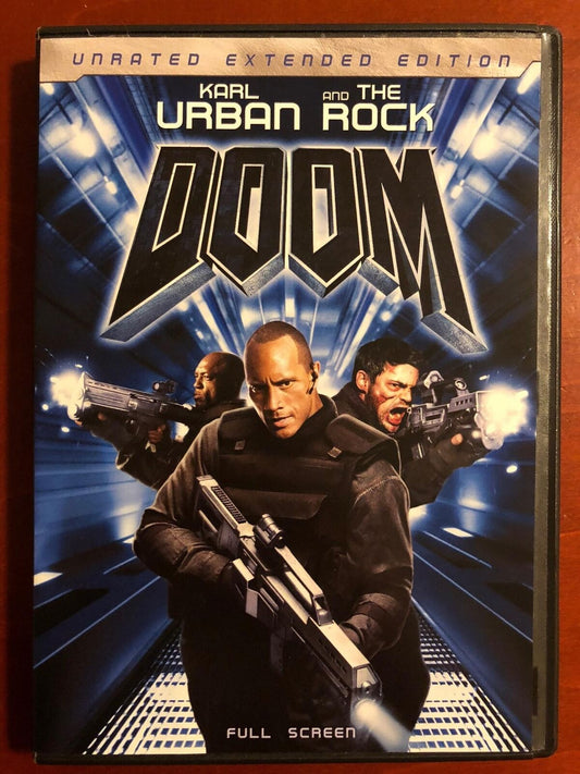 Doom (DVD, 2005, Unrated Extended Edition) - J1231