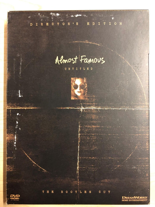 Almost Famous (DVD, 2000, 2-Disc, The Bootleg Cut) - K0428