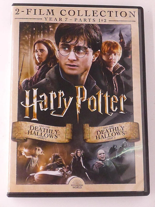 Harry Potter and the Deathly Hallows Part 1 and Part 2 (DVD, 2-film) - J1231