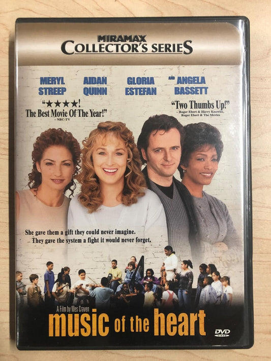 Music of the Heart (DVD, Miramax Collectors Series, 1999) - L01