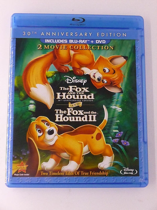The Fox and the Hound - The Fox and the Hound II (DVD, Disney 2-film) - J1105