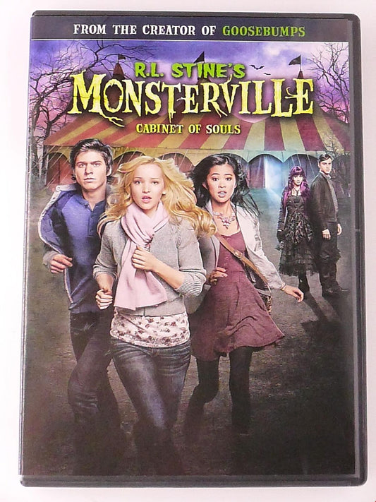 Monsterville Cabinet of Souls (DVD, R.L. Stine, 2015) - H0516