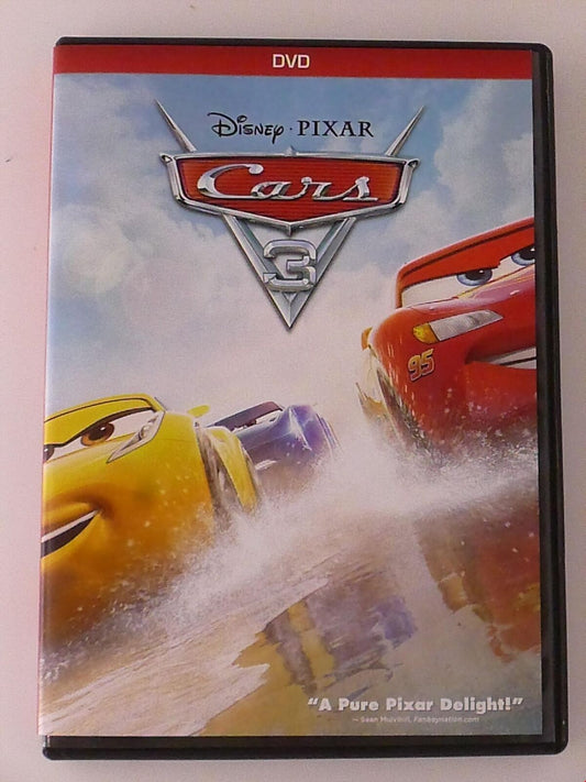 Cars 3 (DVD, Disney Pixar, 2017) - K6