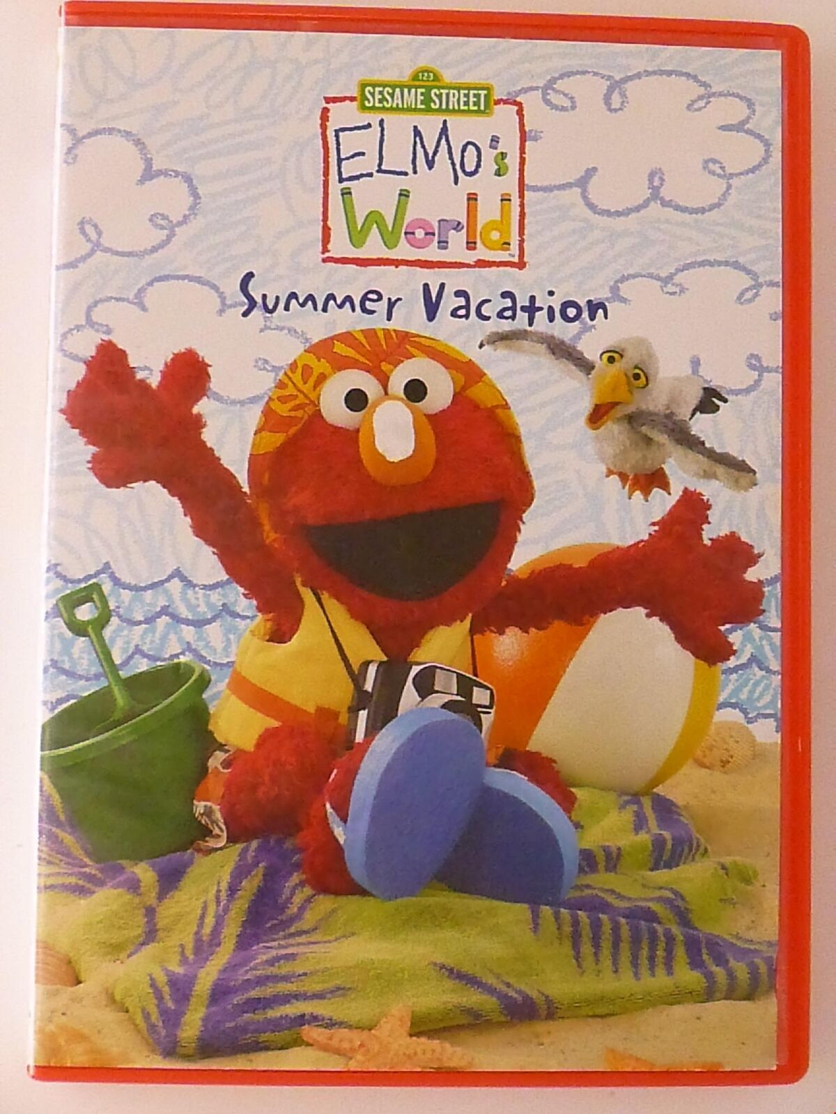 Sesame Street Elmos World Summer Vacation Dvd J1105 Dvds4me