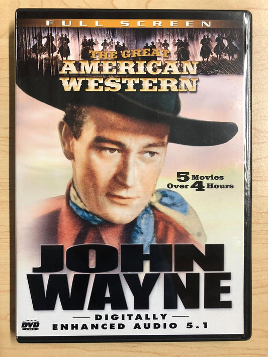 The Great American Western John Wayne 5 Film - The Trail Beyond,.. (DVD) - J1231