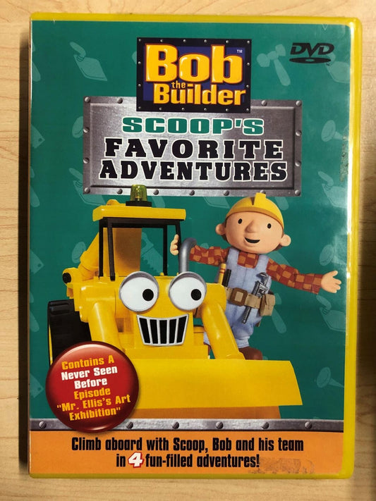 Bob the Builder - Scoops Favorite Adventures (DVD, 2004) - K0303