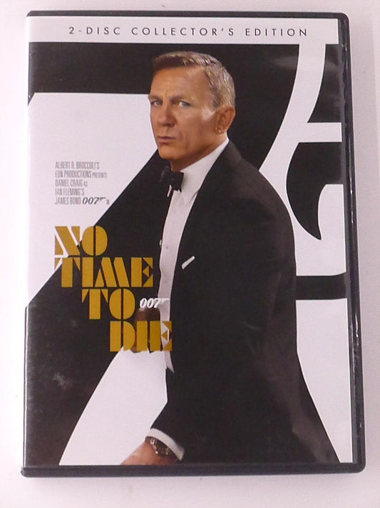 No Time to Die (DVD, James Bond, 2-disc collectors edition, 2021) - J1022