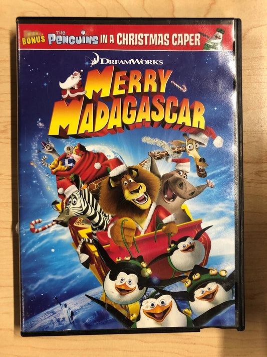 Merry Madagascar (DVD, 2009) - K0218