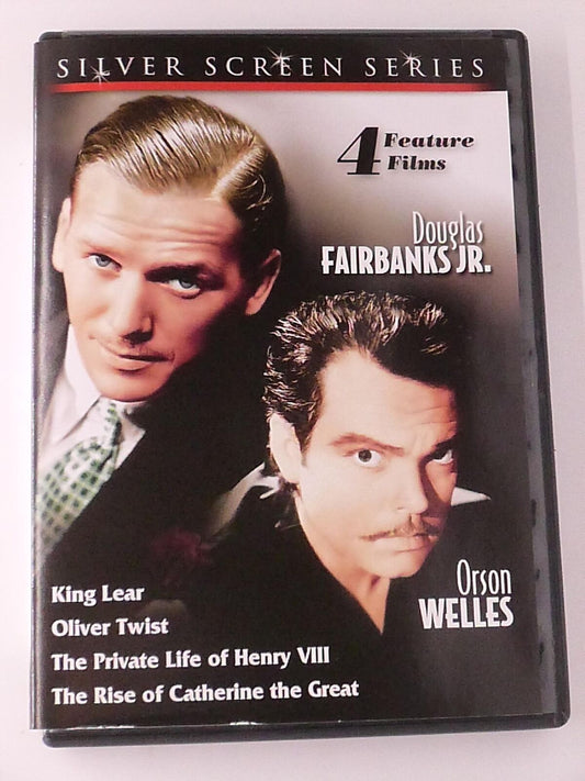Silver Screen Series - King Lear, Oliver Twist, Private.. (DVD, 4-film) - K0428